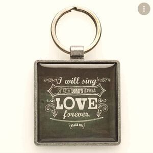 NWT Christian Art Gifts Metal Keyring